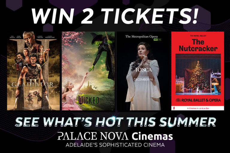 Palace Nova double pass reads: WIN 2 TICKETS! SEE WHAT'S HOT THIS SUMMER