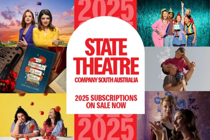 The State Theatre of Australia showcases various subscription options for theater enthusiasts.