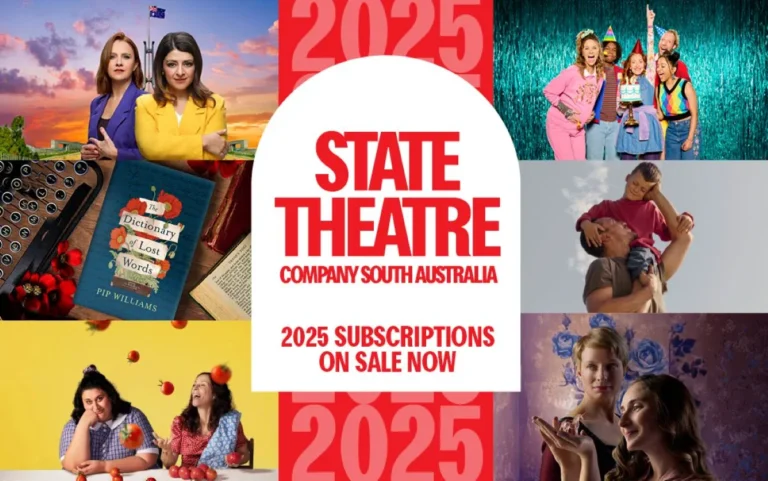 The State Theatre of Australia showcases various subscription options for theater enthusiasts.